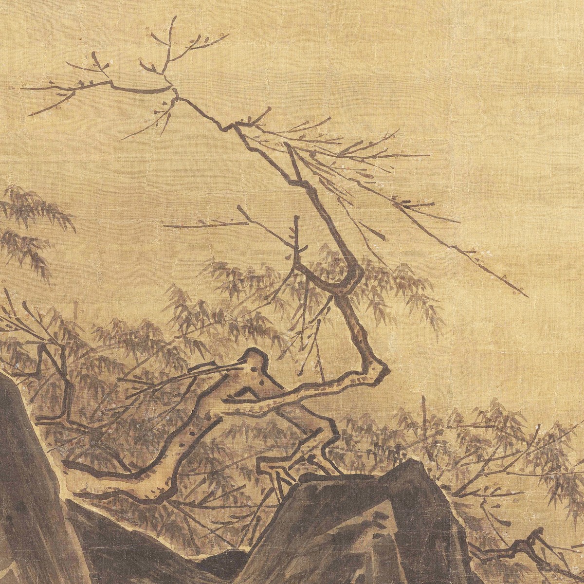 踏歌图（局部）    宋  马远  轴  绢本设色 192.5×111cm  北京故宫博物院藏